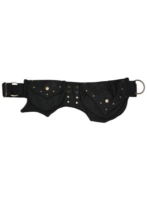 Gothic hobo waist bag