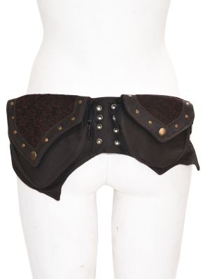 Steampunk hobo waist bag