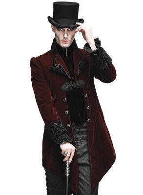 CAVAN coat red
