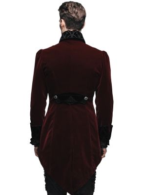 CAVAN coat red