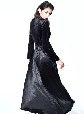 Morticia dress