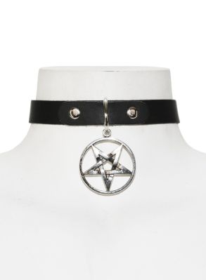 Felon leather choker
