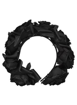 Black Rose Headband