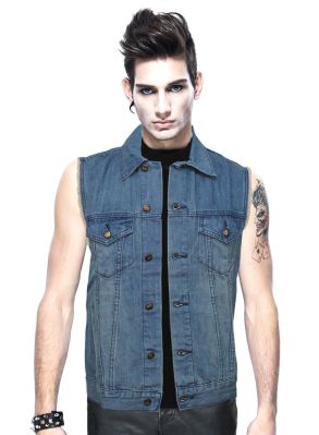 jeans vest